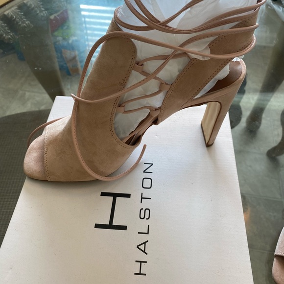 H by Halston Blushed colored sling back 9.5 - Picture 3 of 15